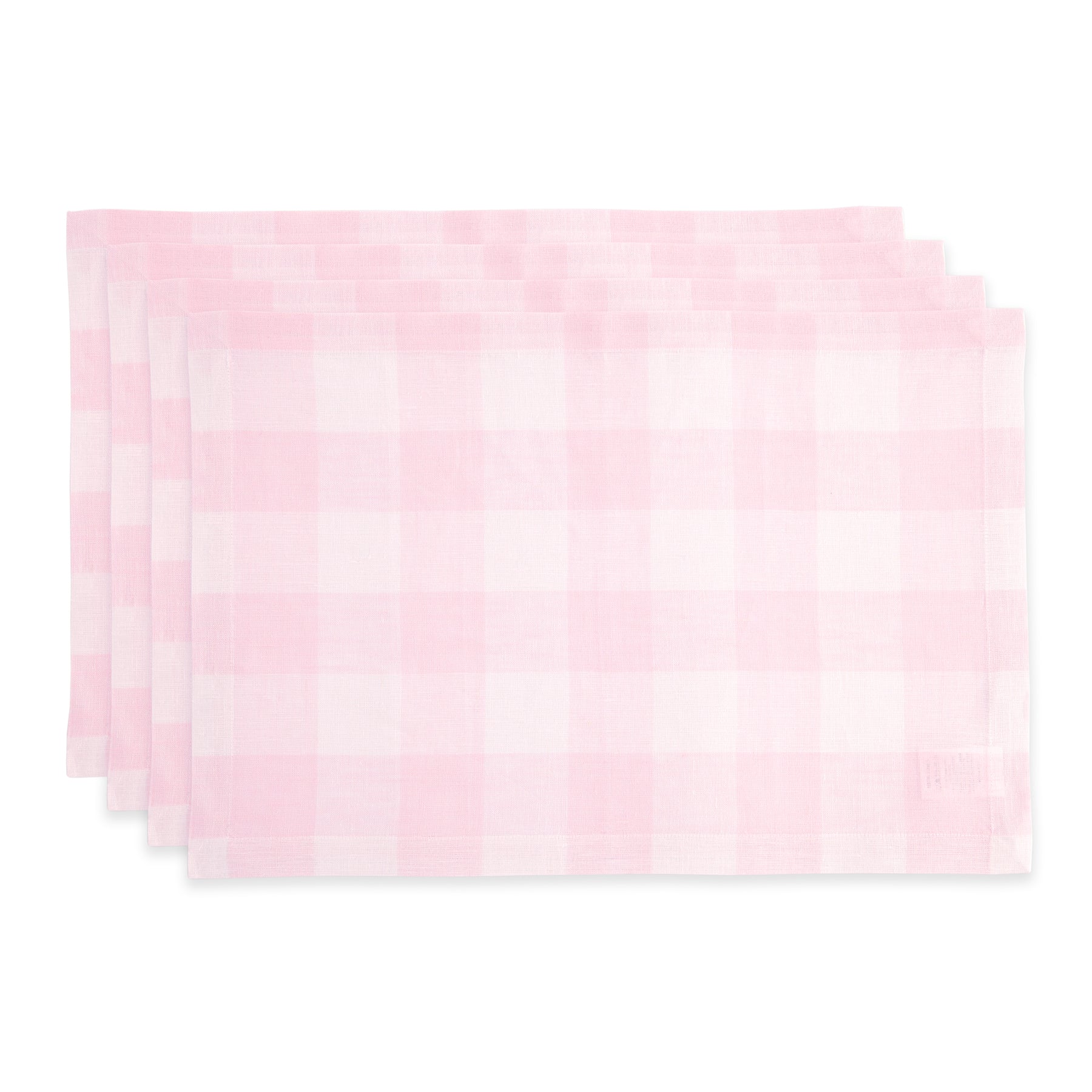Buffalo Check Cotton Placemats Set of 4 - Rustic Farmhouse Table Decor for Dining Room, Kitchen, and Holiday Gatherings