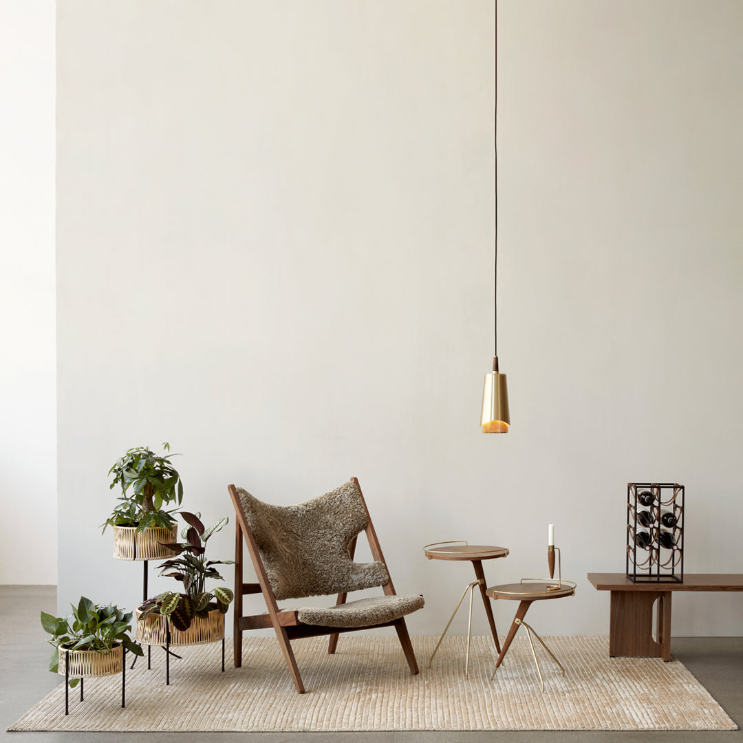 Nina Bruun Houkime Rug - Modern Scandinavian Design Handmade Wool Area Rug for Living Room, Bedroom & Dining Room - Perfect for Home Decor & Cozy Spaces