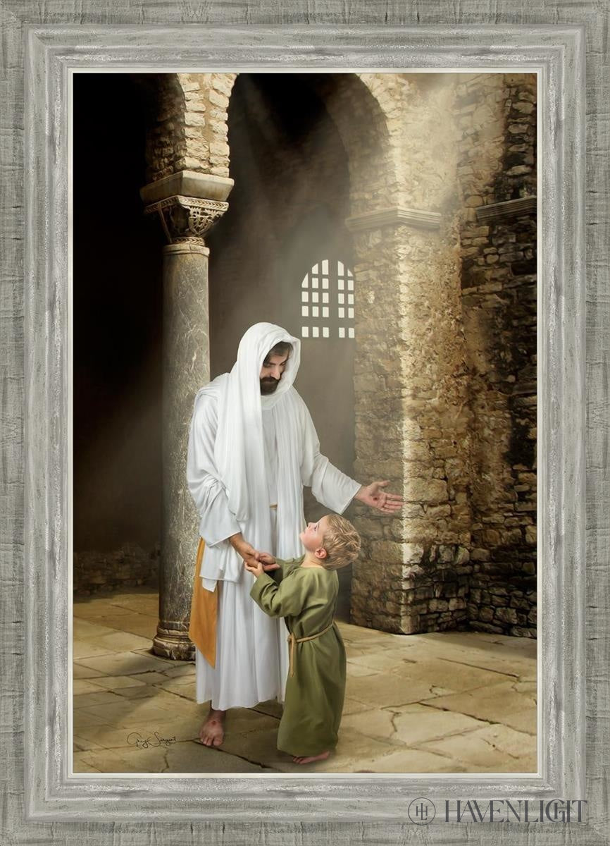 Feeling My Savior's Love - Inspirational Christian Wall Art Decor for Home, Church & Office - Perfect for Religious Gifts & Spiritual Encouragement