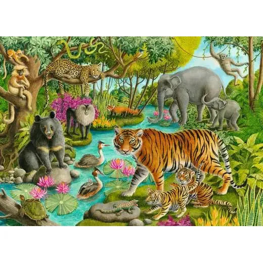 Animals of India Pz60 - Authentic Indian Animal Figurines for Home Decor, Collectibles & Educational Use | Perfect for Kids' Rooms, Office Desks & Cultural Displays