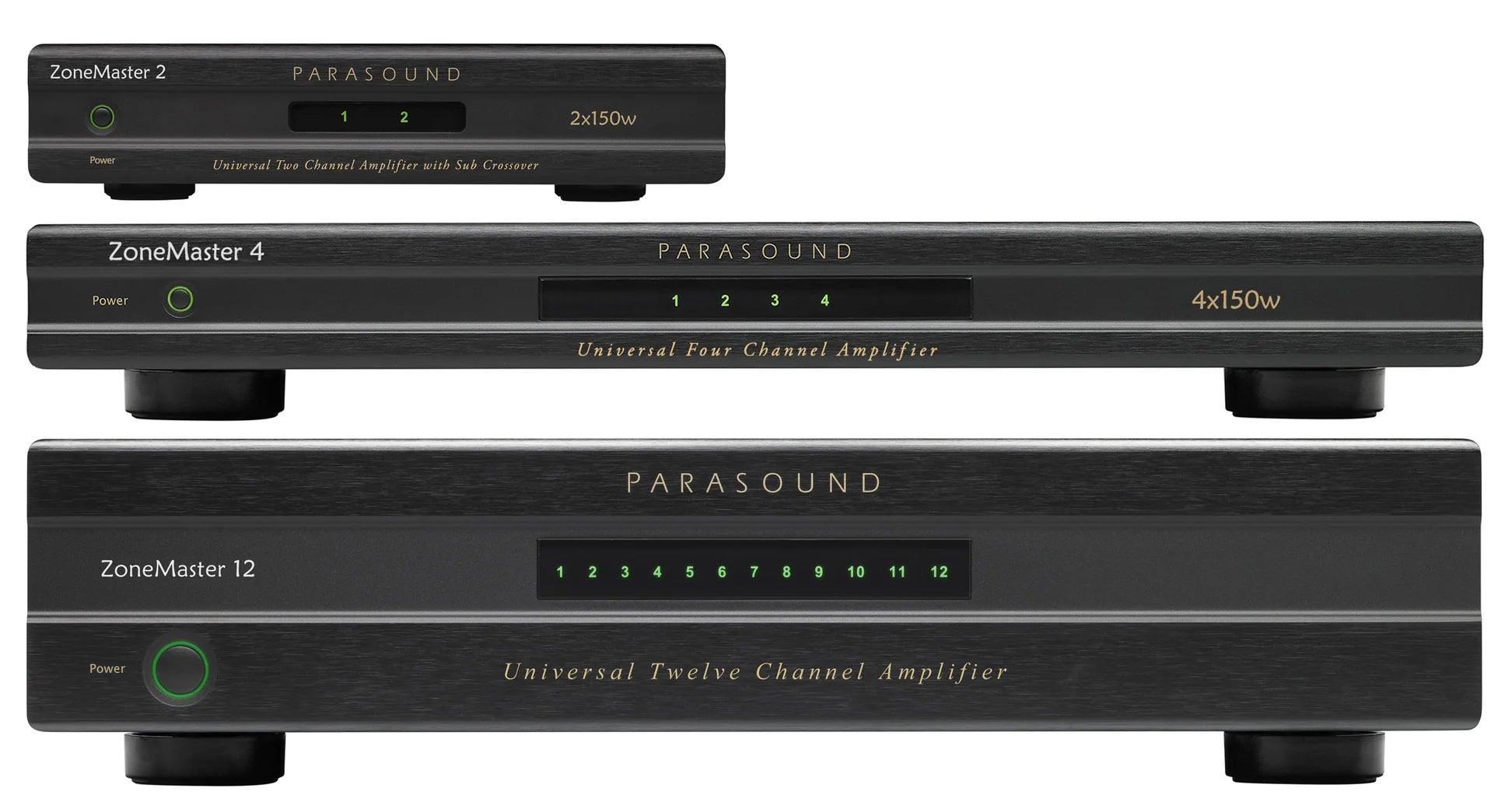 Parasound ZM4 High-Performance Audio Amplifier - Premium Stereo Power Amp for Home Theater & Music Systems | Perfect for Audiophiles & Home Entertainment Enthusiasts