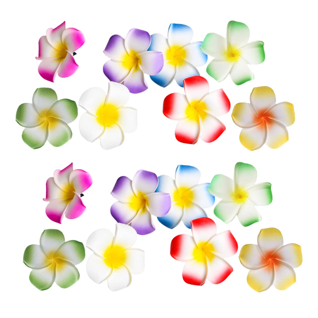 16 Pack Eva Flower Hair Clips for Women - Elegant Simulated Floral Barrettes for Party, Wedding, Birthday & Special Events | Perfect Hair Accessories for Daily Wear & Formal Occasions