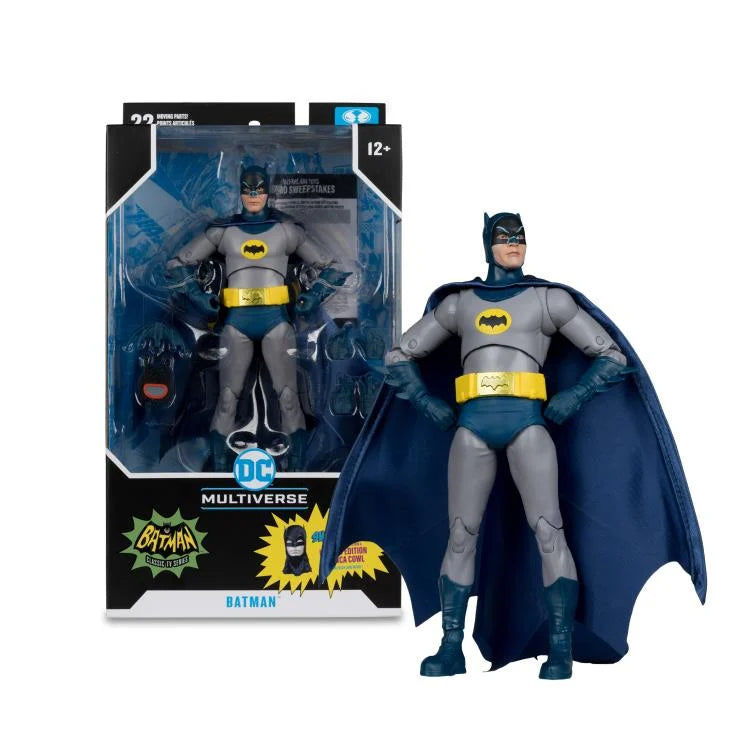 DC Multiverse Batman Classic TV Series 6-Inch Action Figure - Collectible Toy for Fans, Superhero Display & Gift for Batman Enthusiasts - Perfect for Home Decor, Office Display & Comic Conventions