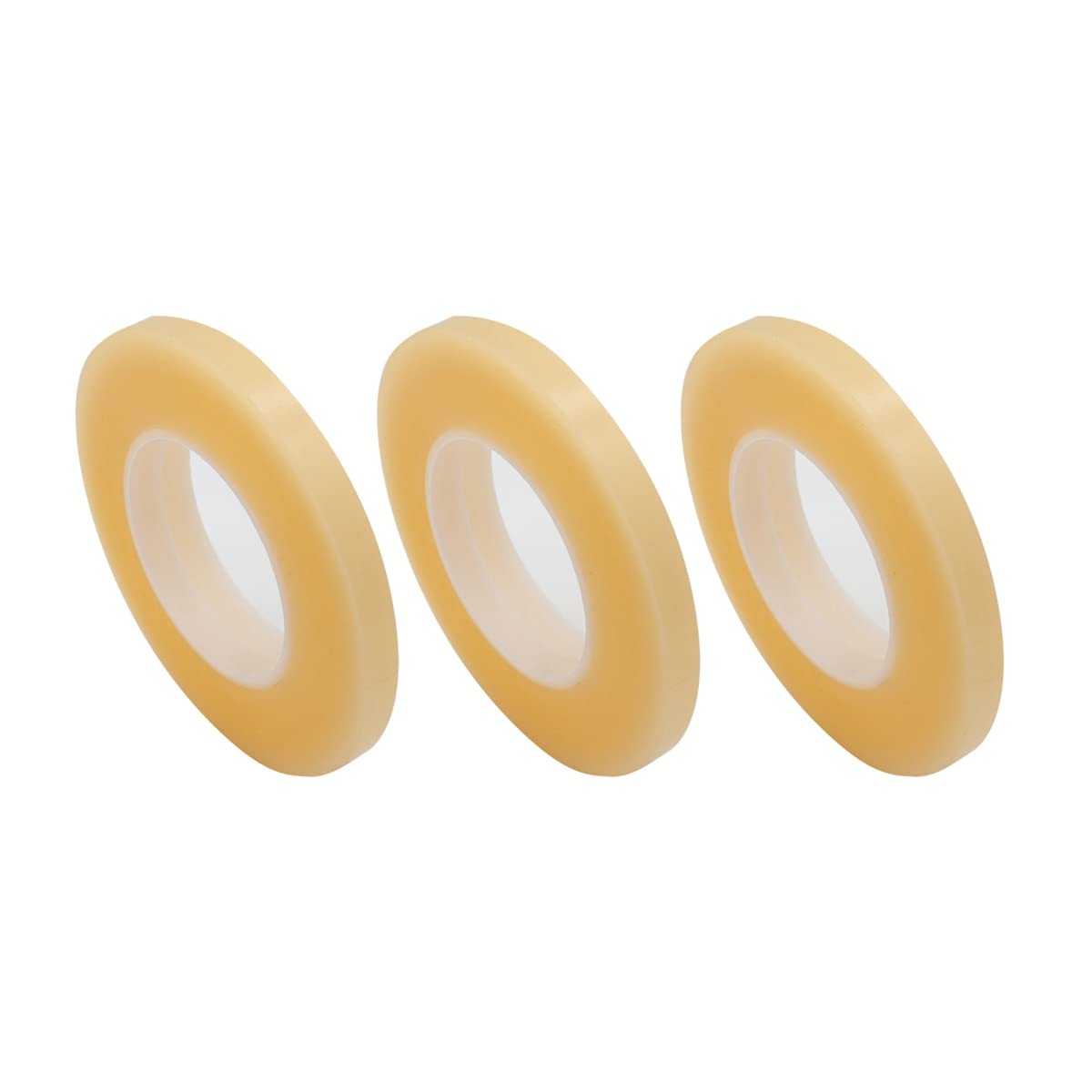3 Roll Clear Adhesive Tape - 66M Long No Trace Sticky Tape for Tin Can Packaging & Sealing | Transparent, Strong Hold for Shipping, Moving & DIY Projects
