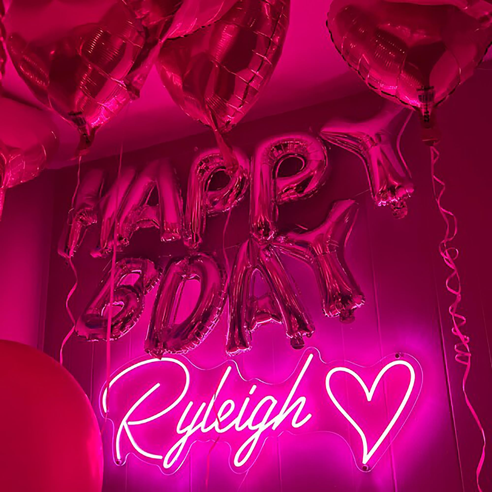 Custom LED Neon Signs - Personalized Home & Bedroom Wall Decor, Wedding Decorations, Holiday Gifts & Bar Signs (15