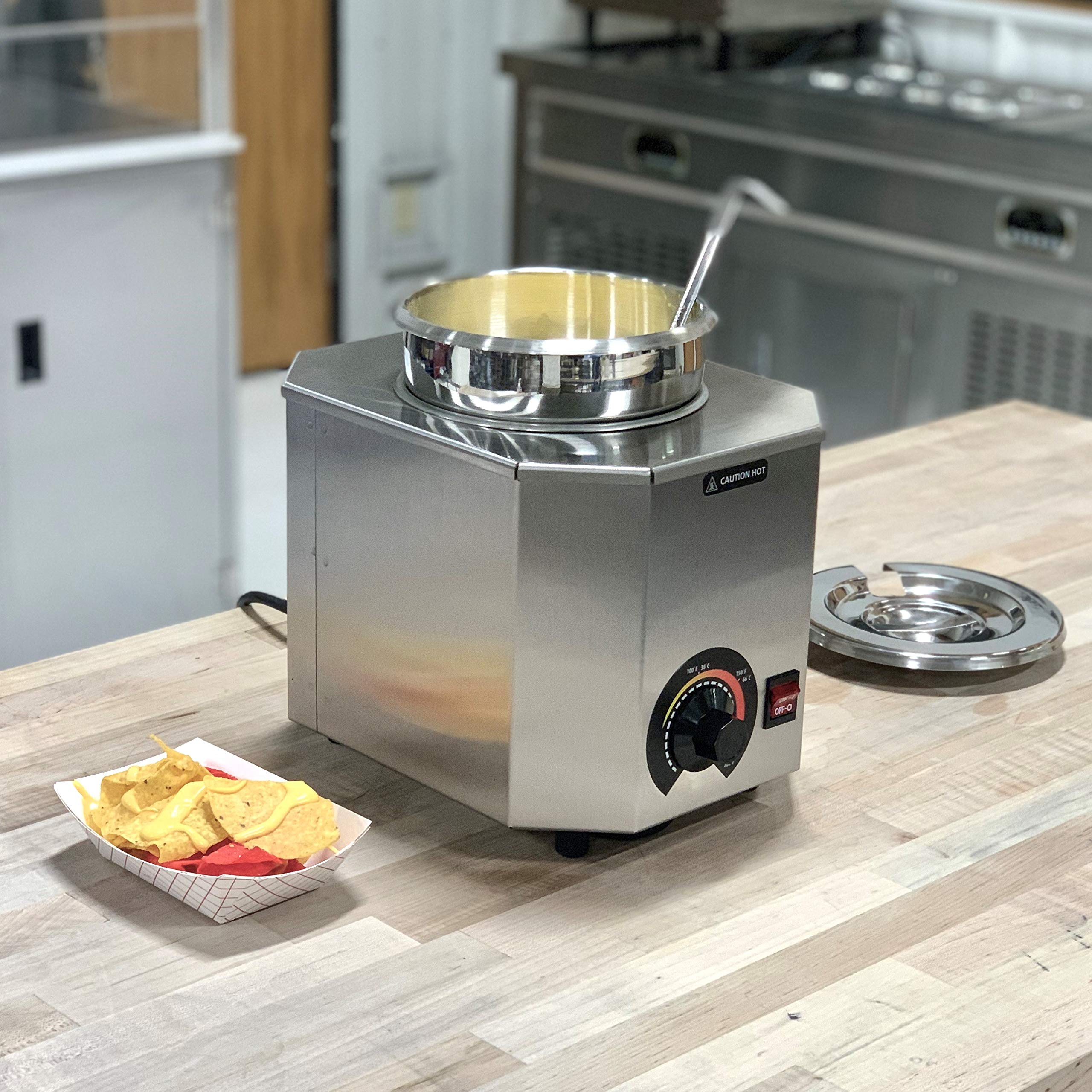 Paragon Pro-Deluxe No.10 Stainless Steel Ladle Unit Can Warmer - Commercial Kitchen Equipment for Restaurants, Catering & Food Service