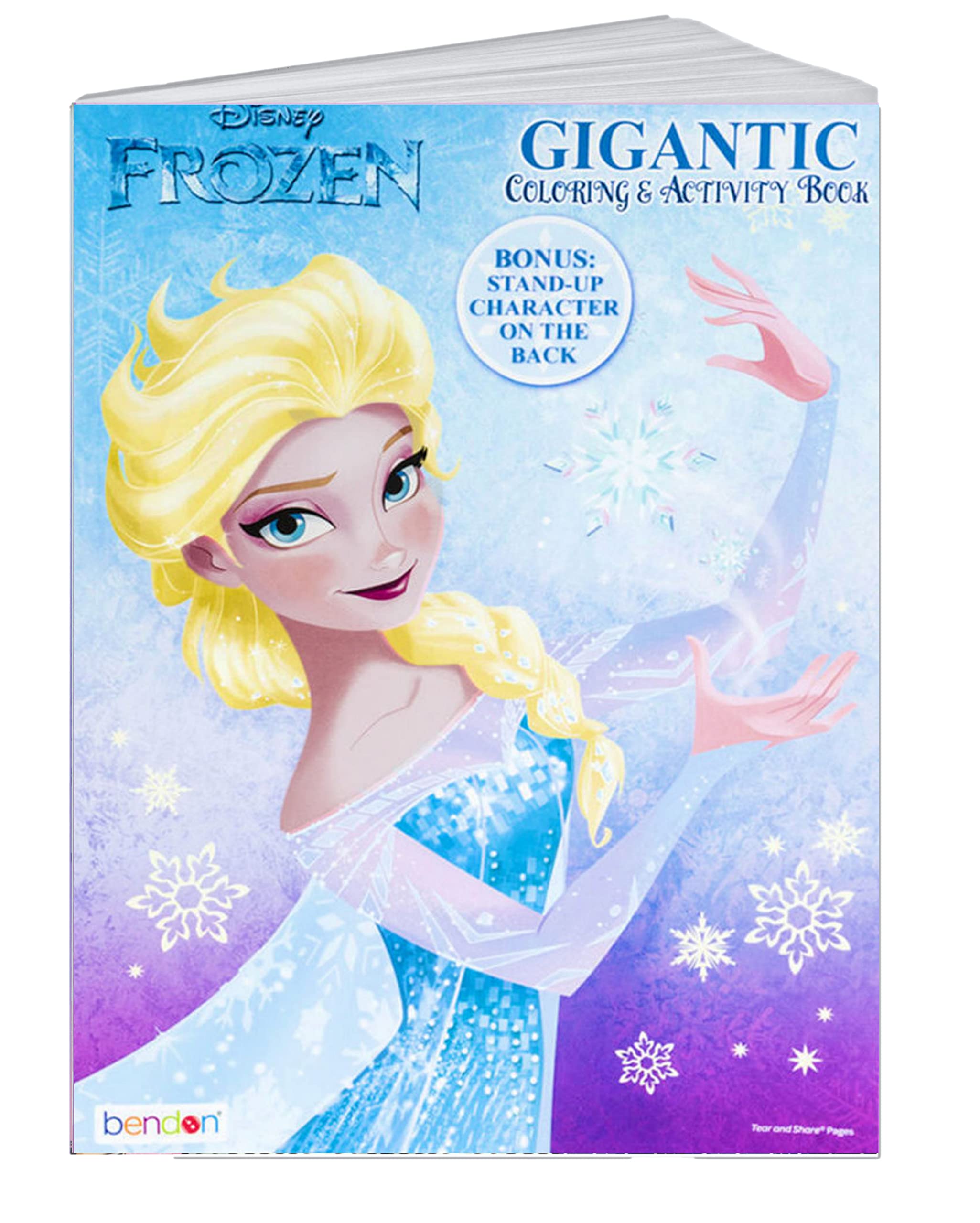 Frozen Coloring and Activity Book for Kids - Disney Princess Art Set with Stickers & Games - Perfect for Travel, Birthday Gifts & Creative Playtime