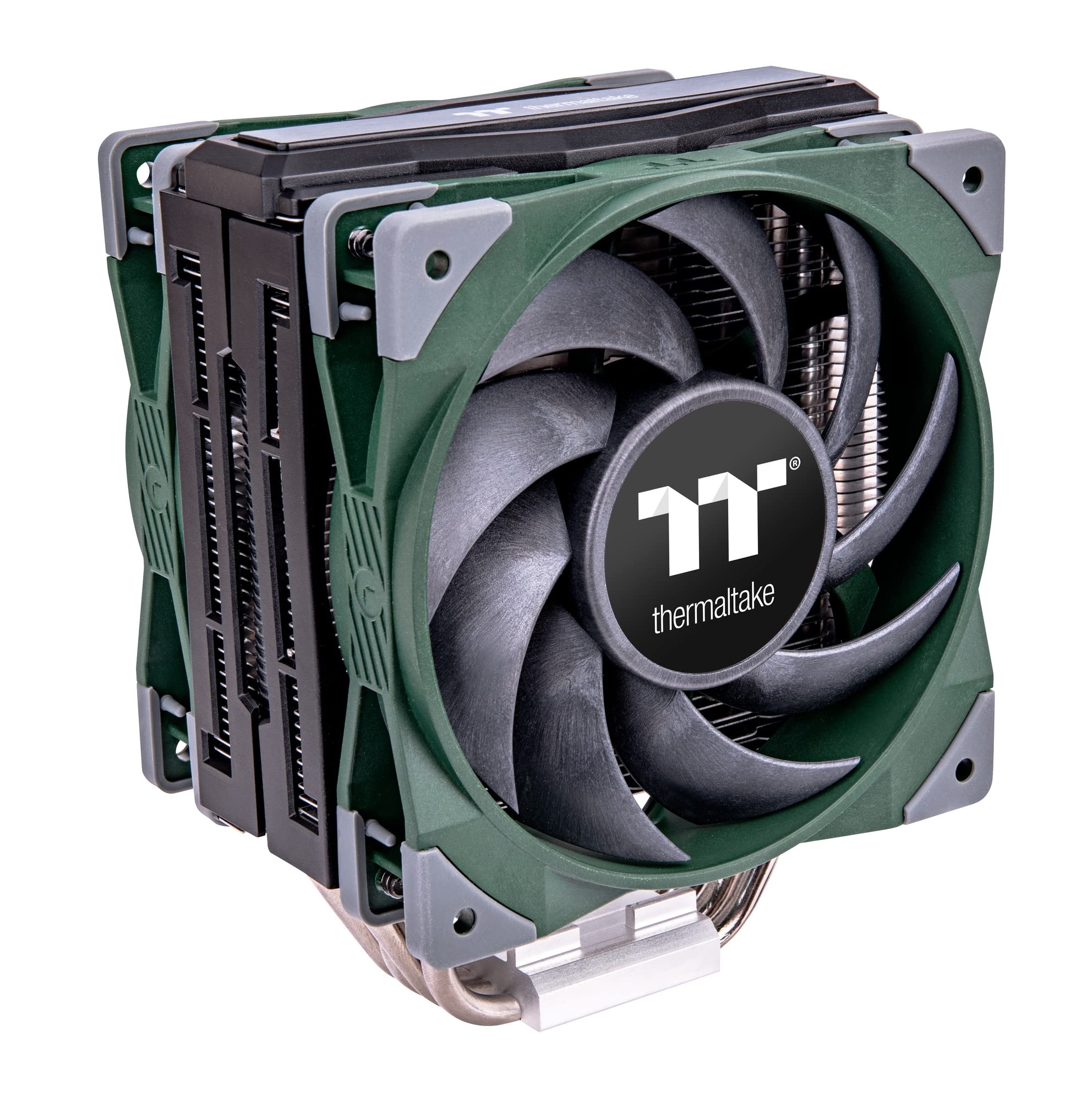Thermaltake TOUGHAIR 510 Racing Green CPU Air Cooler - High Performance Cooling for Gaming PC, Intel/AMD Processors - Perfect for Overclocking & High-End Gaming Rigs