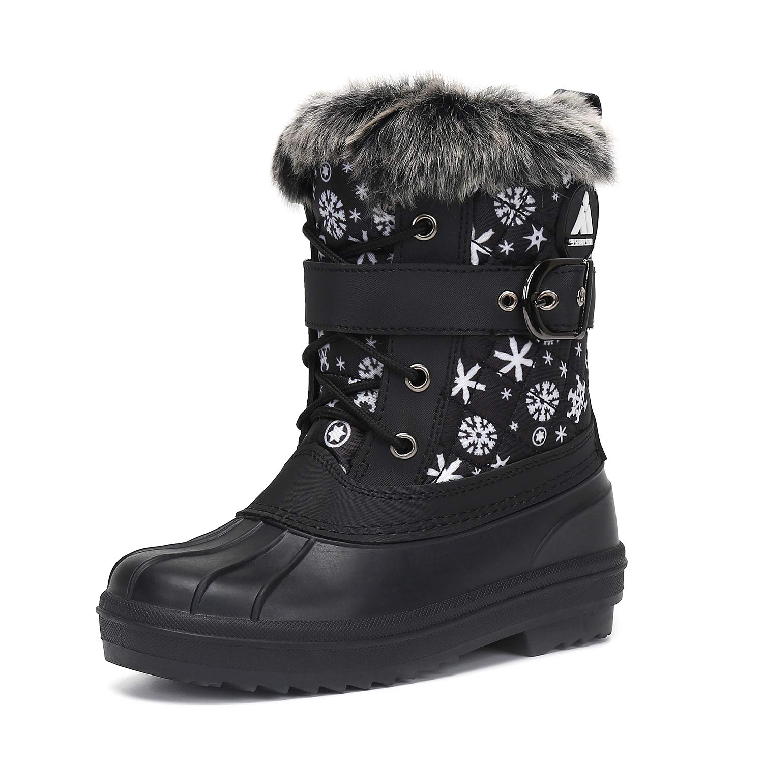 Mishansha Kids Winter Snow Boots - Warm, Waterproof & Anti-Slip Cold Weather Shoes for Boys & Girls (Toddler/Little Kid/Big Kid) - Perfect for Snow Play, School & Outdoor Winter Activities