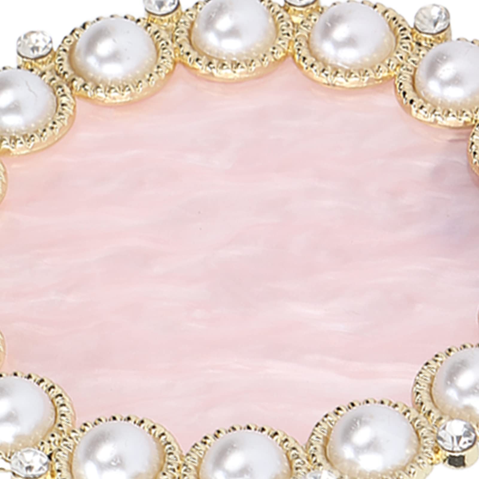 Golden Edge Nail Art Display Board - Professional Manicure Stand for Nail Salon & Home Use | Nail Art Palettes Holder with Golden Foundation | Perfect for Nail Artists, DIY Enthusiasts & Beauty Professionals