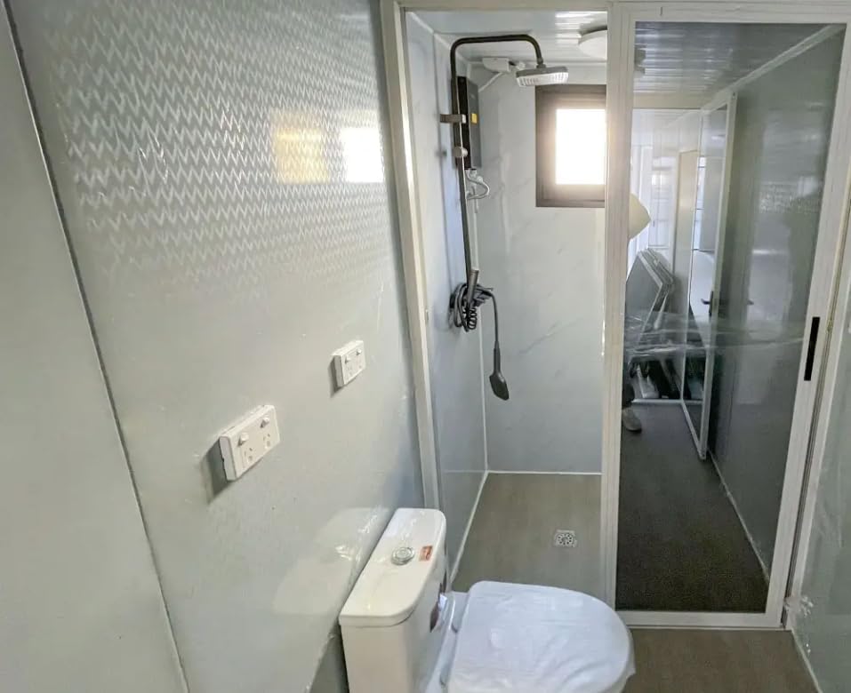 30FT Tiny House for Sale - Portable Prefab Home with 2 Bedrooms, Full Bathroom & Kitchen | Steel Frame Foldable Mobile Home for Backyard, Vacation & Off-Grid Living