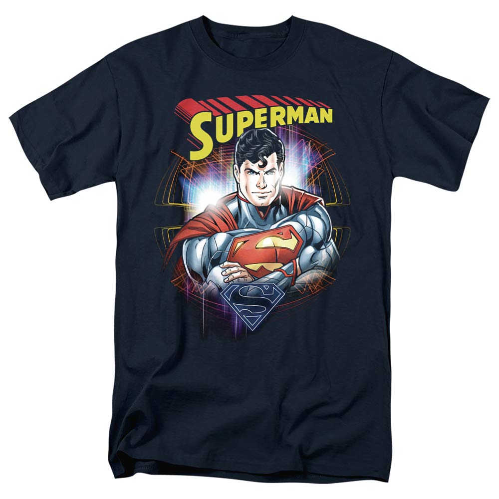 Superman Glam Unisex T-Shirt for Men & Women | Soft Cotton Graphic Tee | Casual Wear & Cosplay Costume