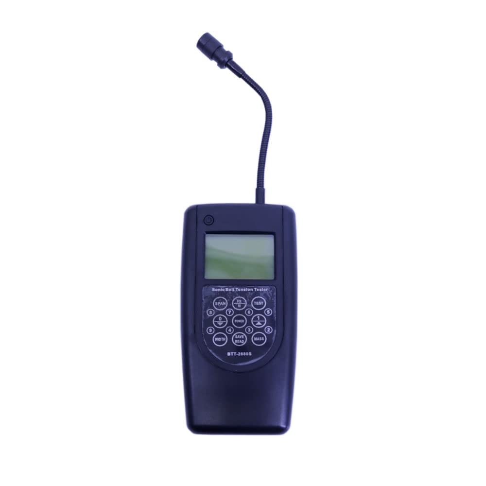 BTT-2880S Digital Sonic Belt Tension Tester 10-680Hz - Portable Belt Tension Gauge for Industrial Maintenance, Automotive Timing Belts, and Conveyor Systems