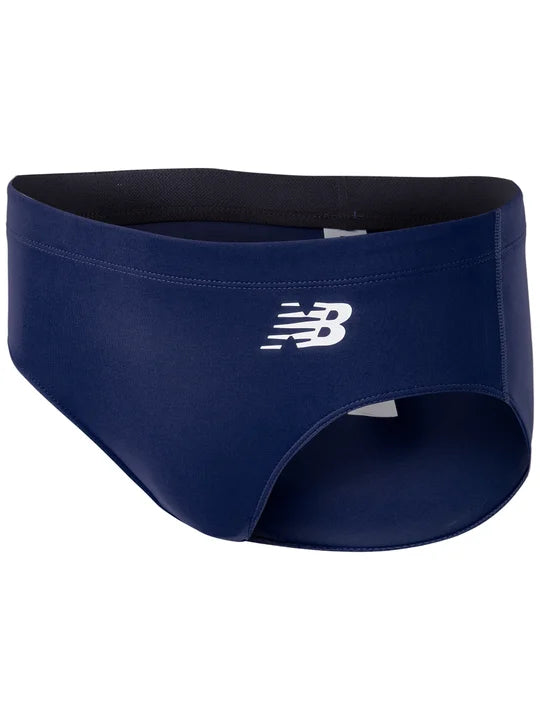 Women's High Waist Athletic Briefs - Team Navy - Moisture Wicking & Breathable Underwear for Yoga, Running & Gym Workouts