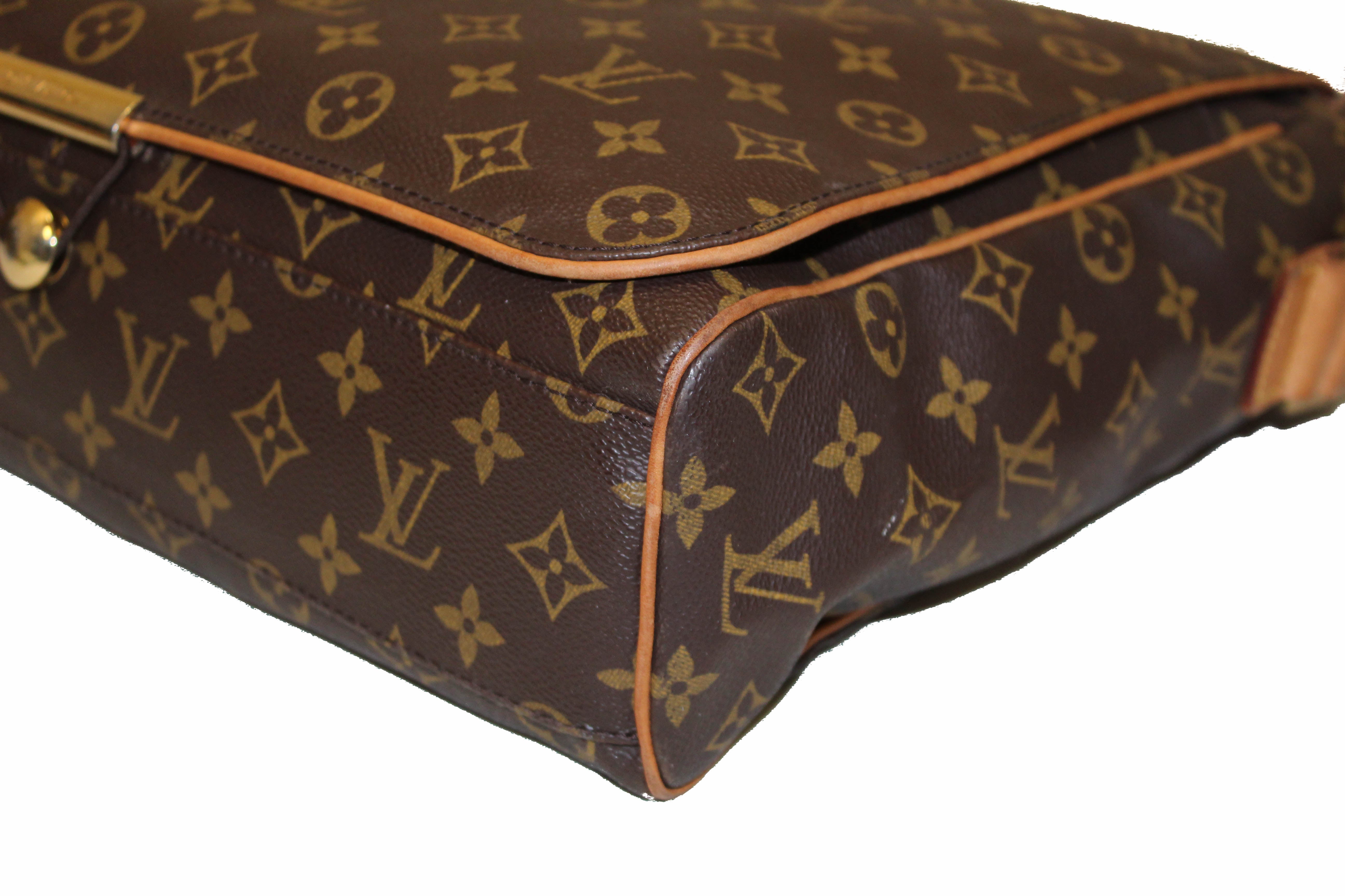 Authentic Louis Vuitton Classic Monogram Abbesses Messenger Bag for Women | Genuine Leather Crossbody Purse | Perfect for Work, Travel & Everyday Use