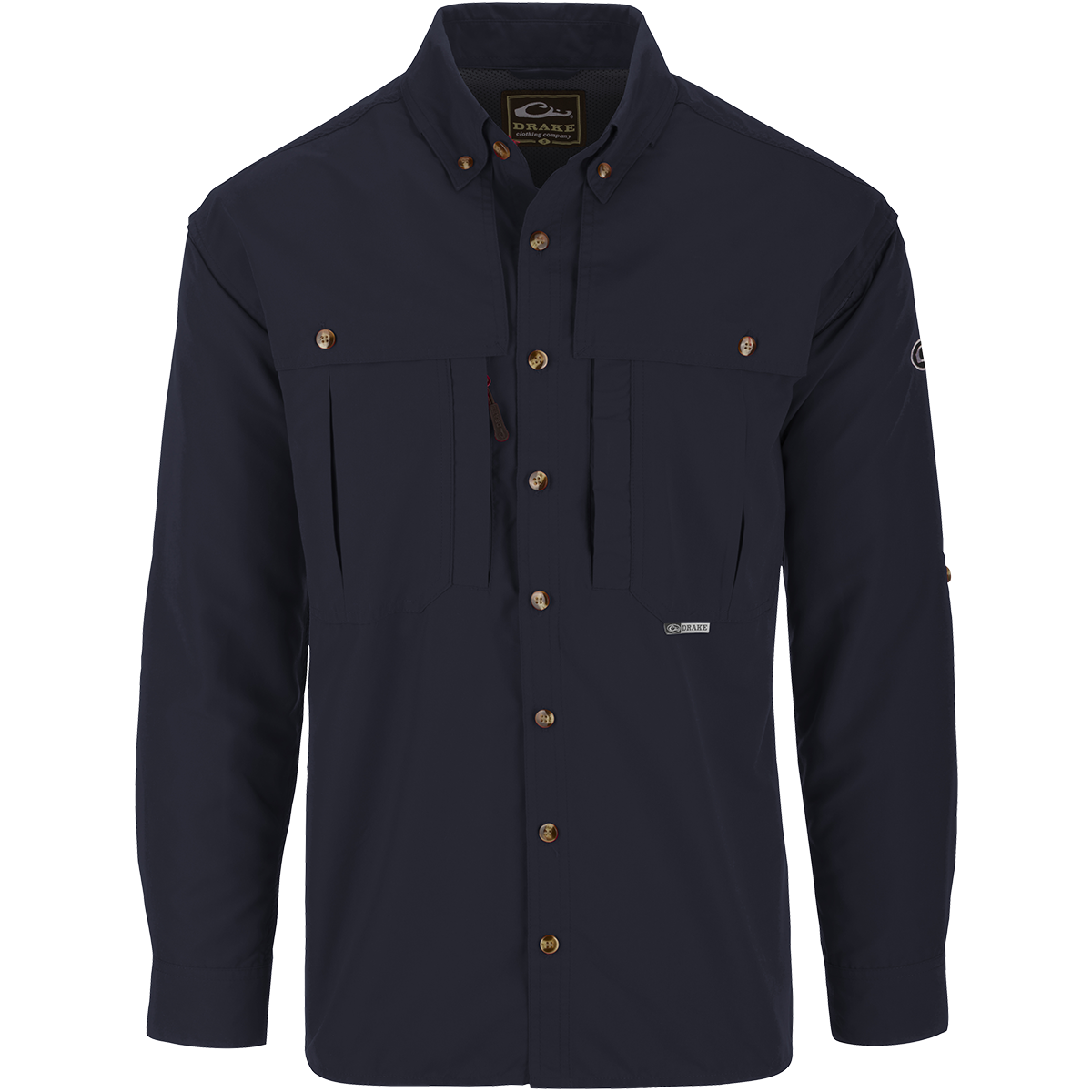 Solid Wingshooter's Long Sleeve Shirt - Durable Hunting & Outdoor Apparel for Men - Perfect for Shooting, Hunting & Outdoor Adventures