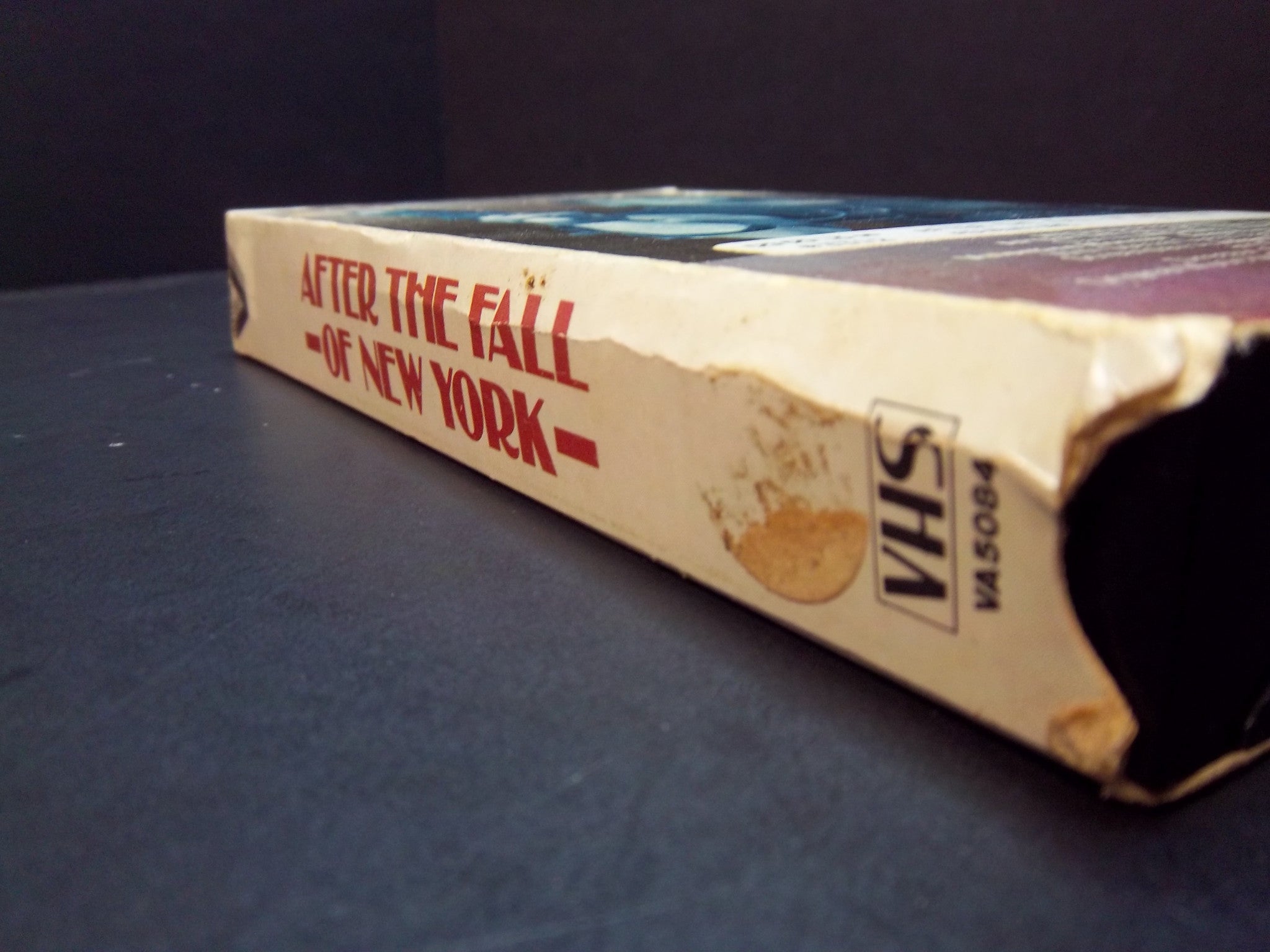 After the Fall of New York (1985) VHS - Sci-Fi Action Movie Starring Michael Sopkiw & Valentine Monnier - Perfect for 80s Film Collectors and Post-Apocalyptic Movie Fans