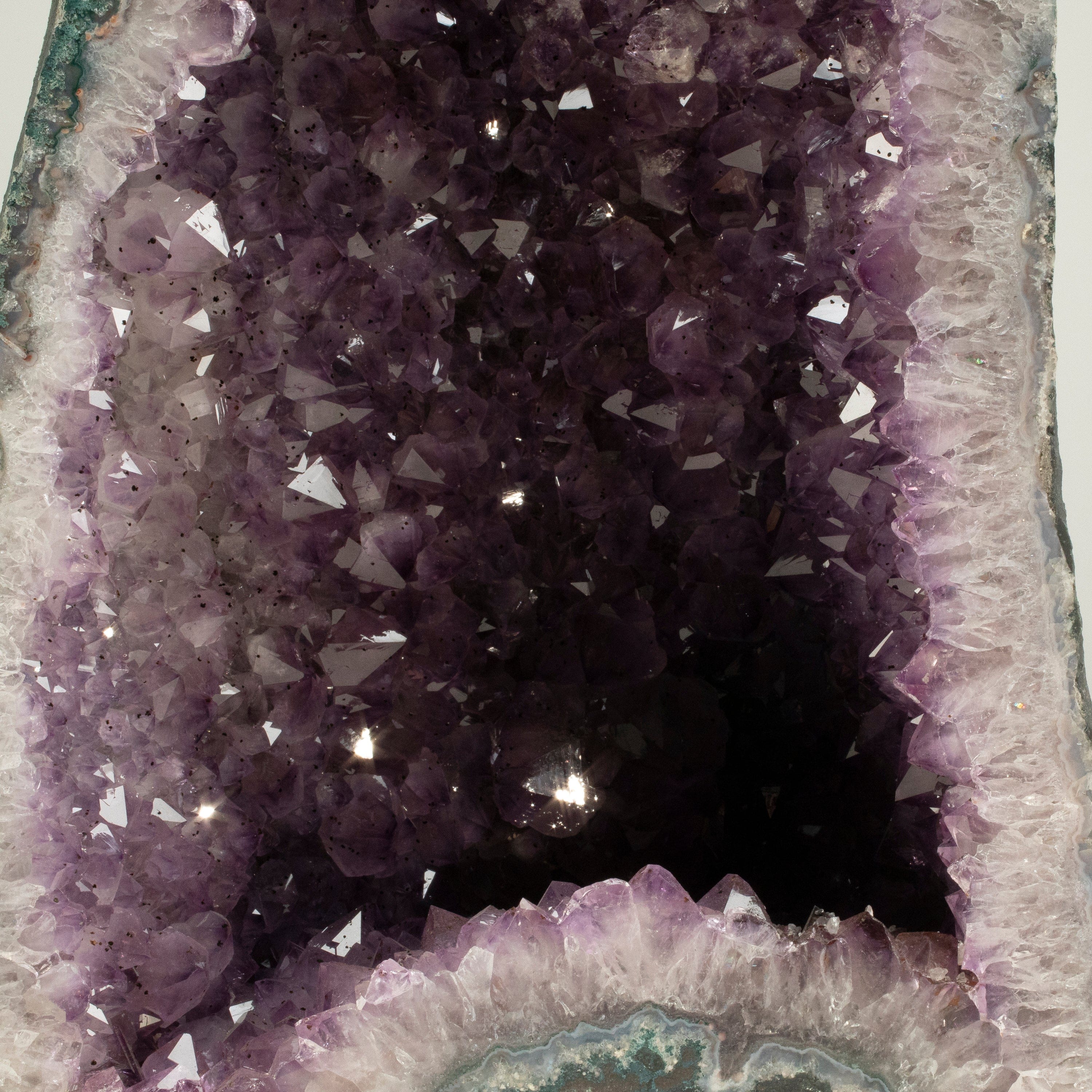 Natural Amethyst Geode Cathedral from Brazil - 20 to 81 lbs | Large Purple Crystal Cluster for Home Decor, Meditation & Healing | Spiritual Gift & Feng Shui Crystal