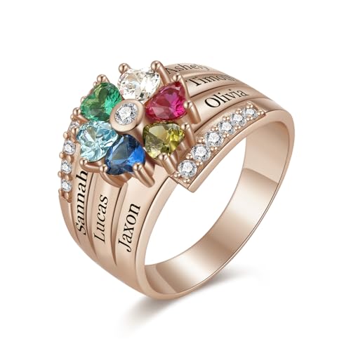 6 Names Rose Gold