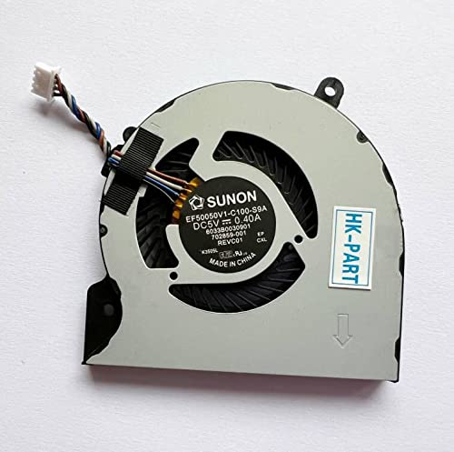 Original Title: HK-Part Fan for HP Elitebook 9470M 9480M CPU Cooling Fan 702859-001   Optimized Title: **HP Elitebook 9470M 9480M Replacement CPU Cooling Fan - HK-Part 702859-001 - Quiet & Efficient Laptop Cooling Solution for Work & Gaming**