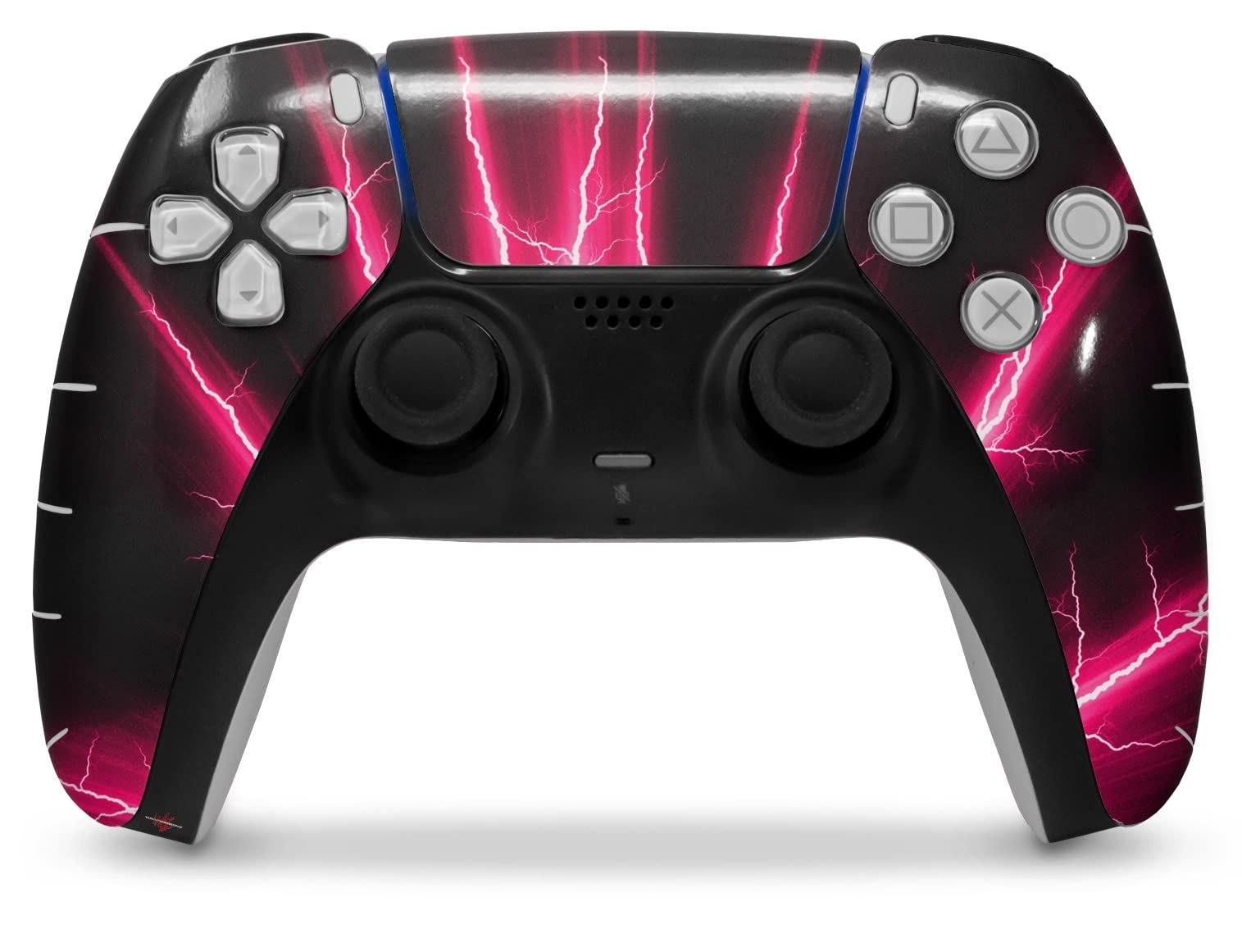 PS5 DualSense Controller Skin Wrap - Lightning Pink for Gaming & Protection