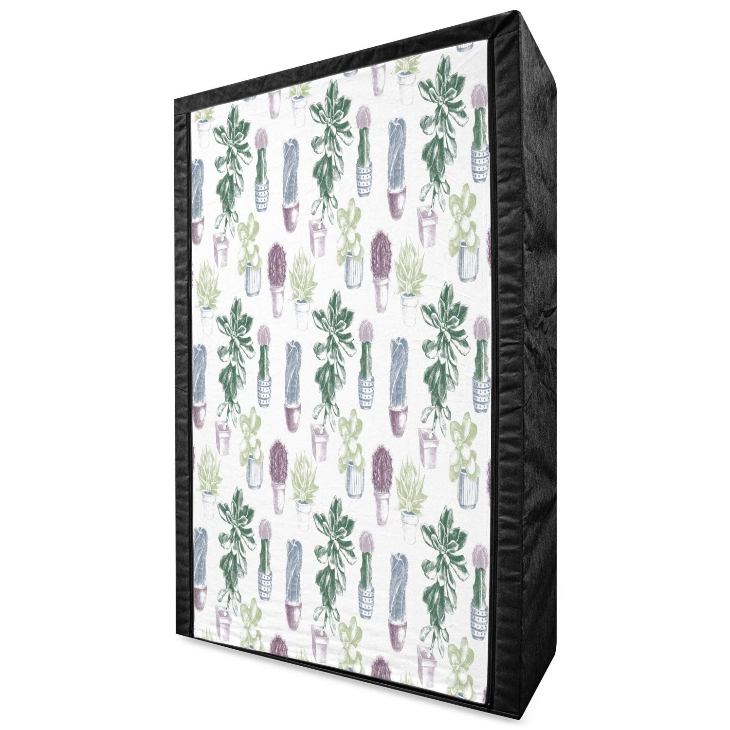 Ambesonne Cactus Portable Fabric Wardrobe - 42.5