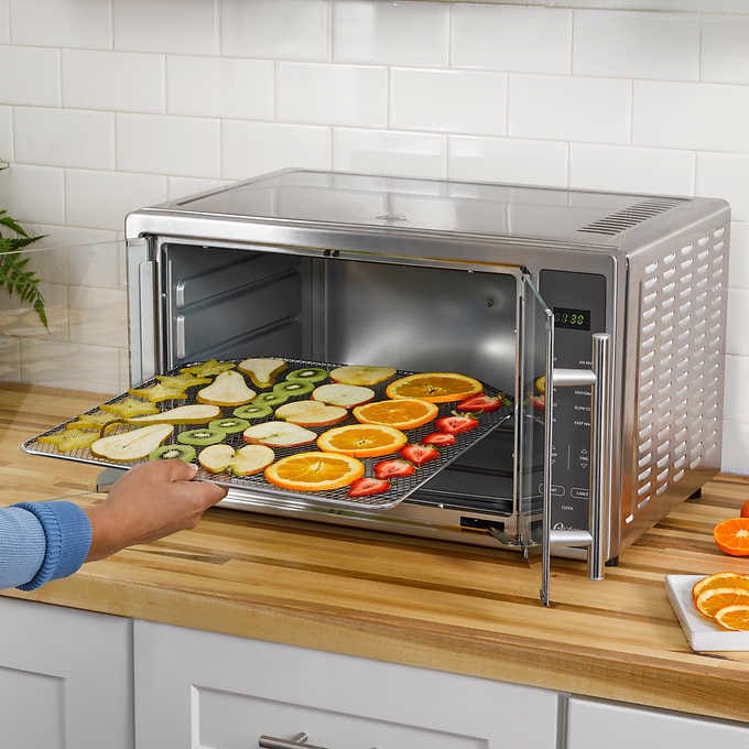 Oster Countertop and Toaster Oven with French Door - Turbo Convection, Digital Controls, Extra Large Capacity - Perfect for Baking, Roasting & Toasting in Small Kitchens