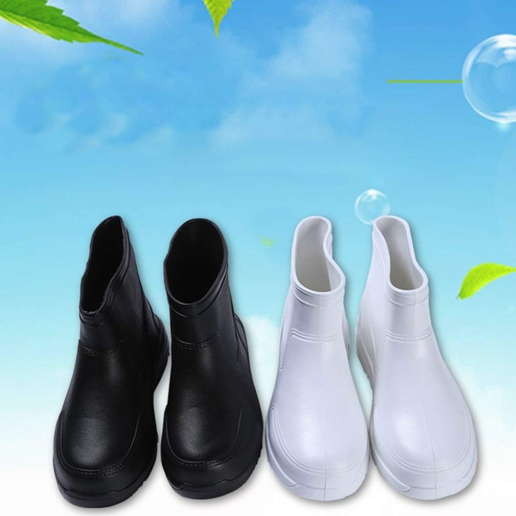 **Healifty Women's & Kids' Waterproof Rain Boots - Anti-Slip Short Garden Shoes for Women, Toddlers & Children - Perfect for Rainy Days, Puddle Jumping & Outdoor Play**