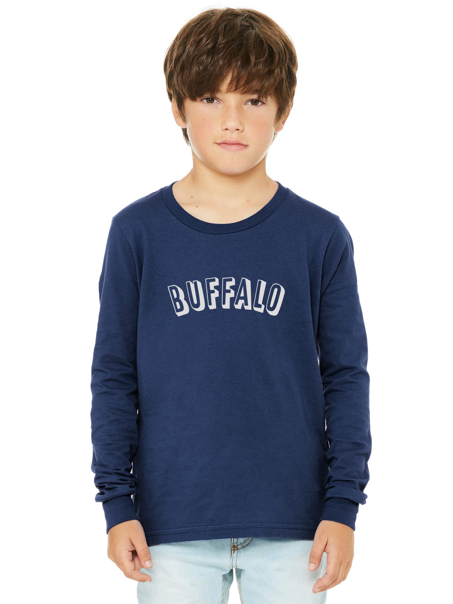 Daxton Youth Long Sleeve Buffalo Plaid Flannel Shirt - Soft Cotton Casual Button Up Top for Boys - Perfect for School, Outdoor Adventures & Family Photos