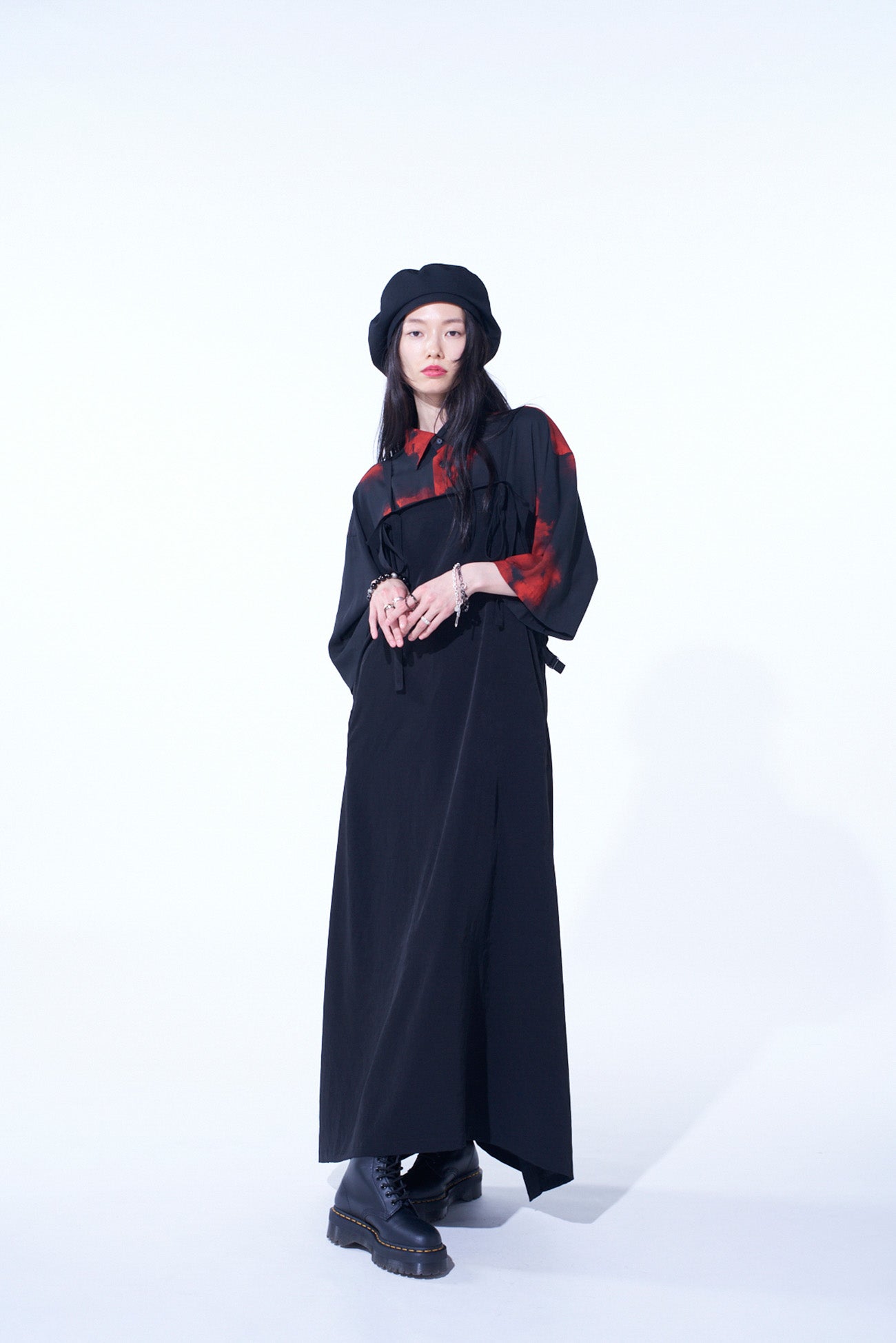 Crepe de Chine Salopette Skirt - Elegant Women's Jumper Dress for Casual & Formal Wear | Perfect for Office, Party & Everyday Outfits