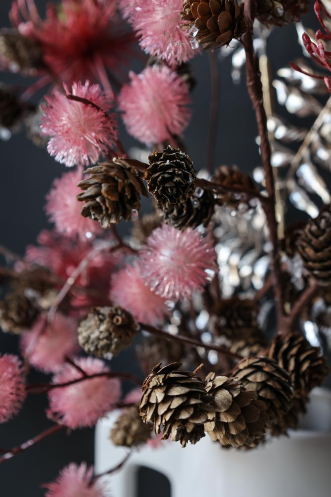 Artificial Silver Fern Leaf Stem - Realistic Fake Greenery for Home Decor, Wedding Centerpieces, and Floral Arrangements