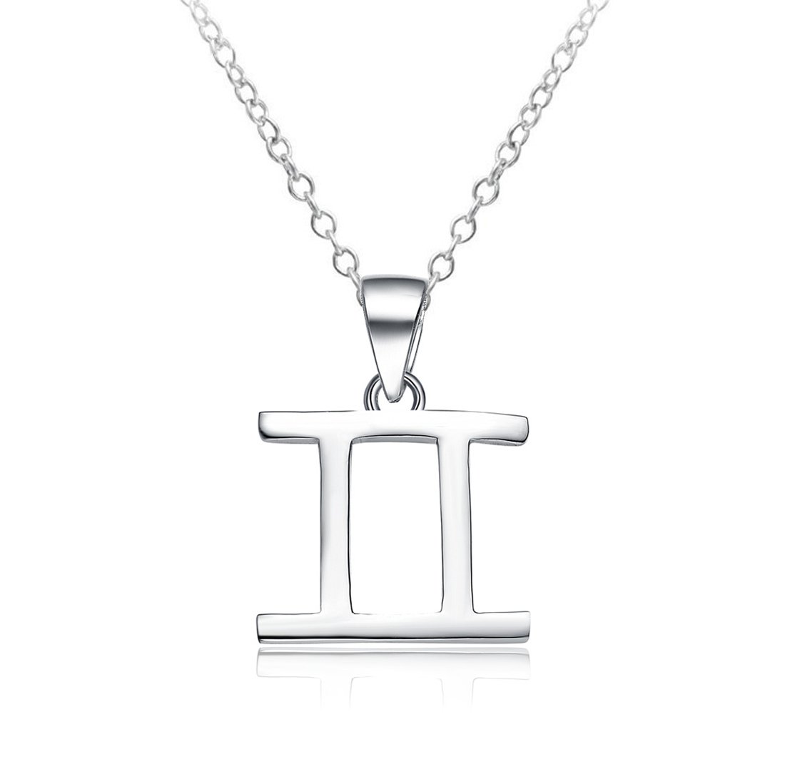 925 Sterling Silver Zodiac Necklace - Personalized Horoscope Constellation Pendant with Birthstone Charm | Perfect Birthday Gift for Women, Astrology Lovers & Spiritual Jewelry Collection