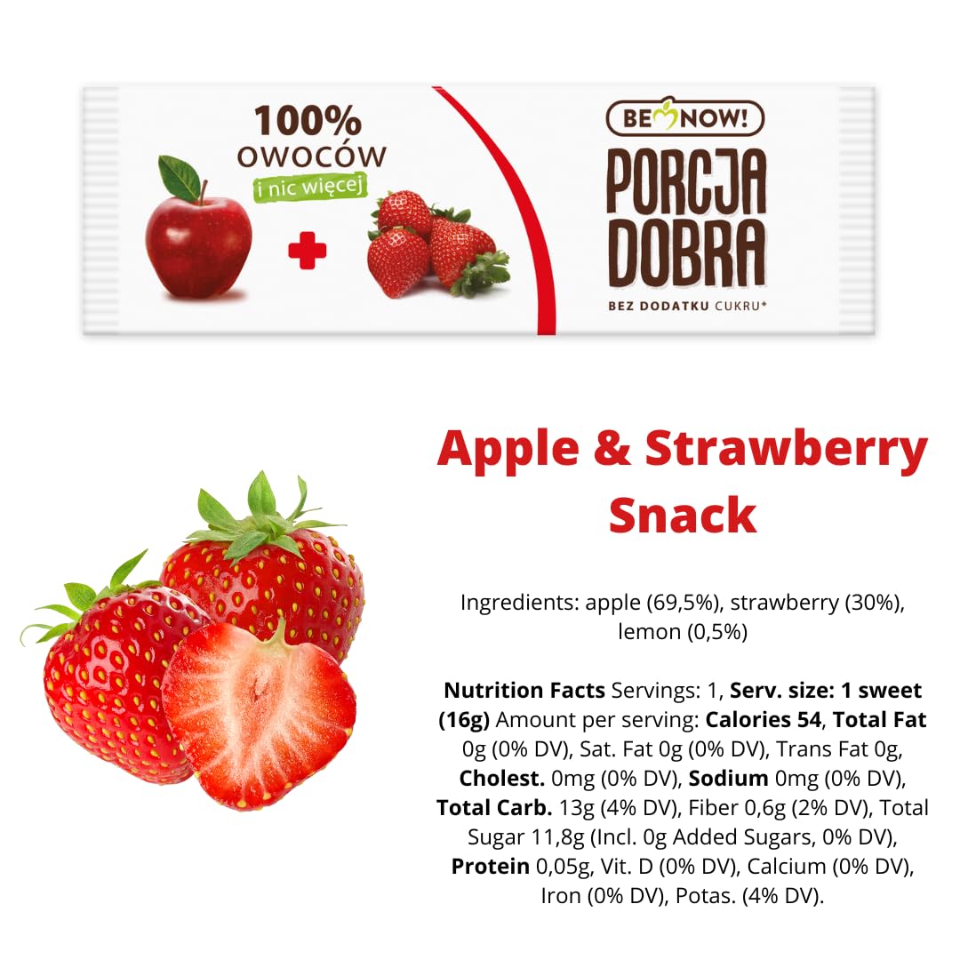 Be Now! Healthy Fruit Bars - Variety Pack (30 Pack) | 100% Natural Fruit Snacks for Kids & Adults | Sugar Free, Vegan, Non-GMO, Gluten-Free | Perfect for Lunchboxes, Hiking & On-the-Go Snacking