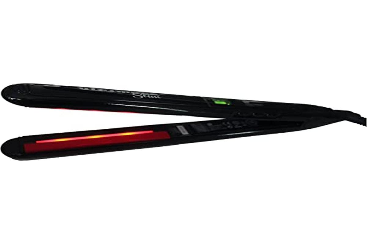 PERFECT BEAUTY Ultimate Slim Flat Iron 1 Inch (4 x 1 cm) - Professional Hair Straightener for Smooth & Shiny Hair - Perfect for Travel & Home Use