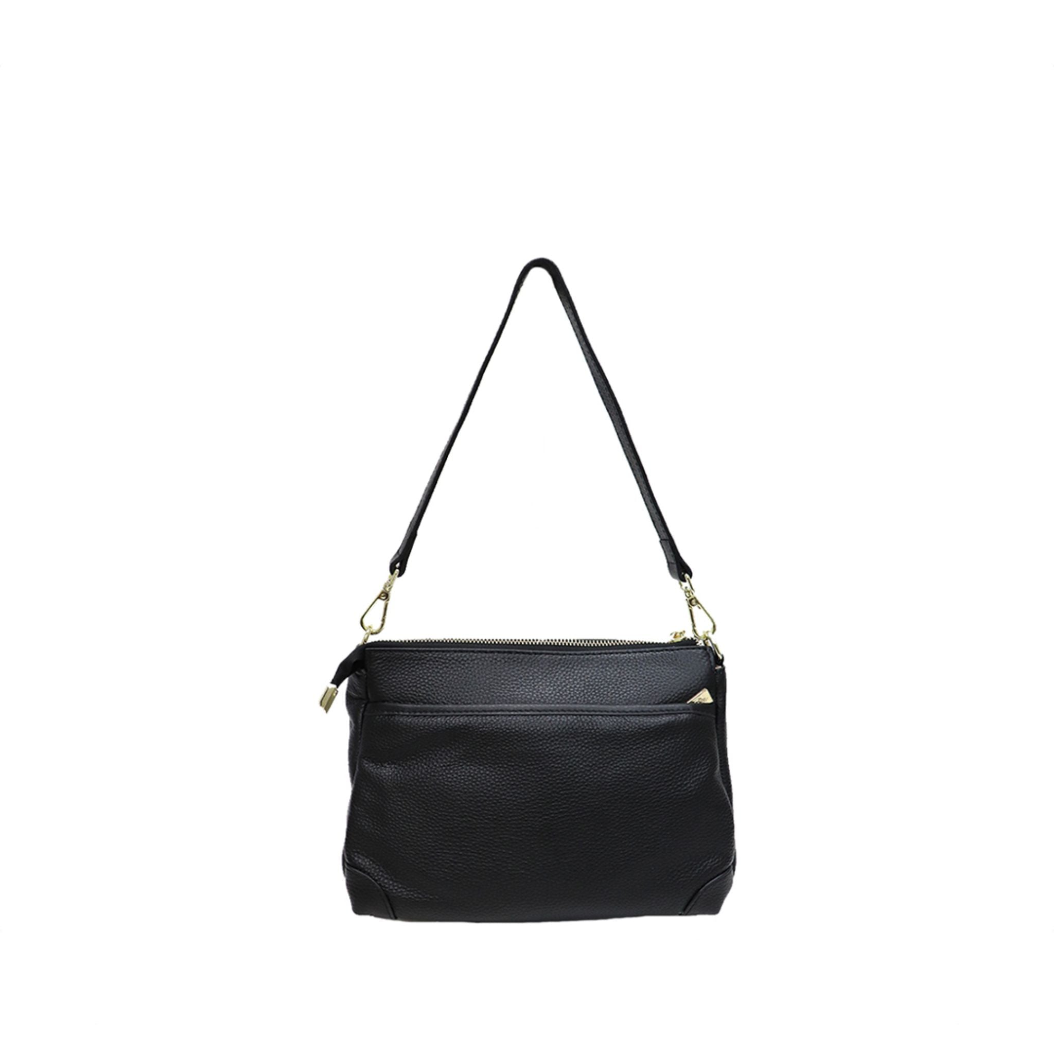 Stylish Carlo Rino Black Crossbody Bag for Women - Perfect for Everyday Use, Travel & Shopping