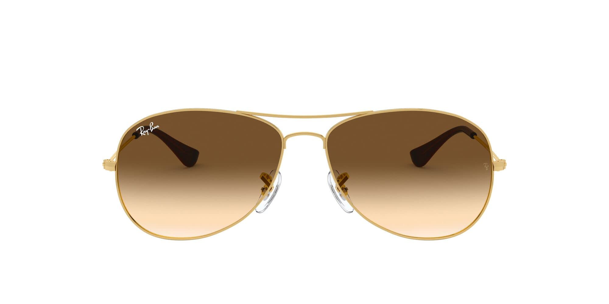 Ray-Ban RB3362 Cockpit Aviator Sunglasses for Men - Polarized UV Protection Classic Pilot Style - Perfect for Driving, Outdoor Activities & Fashion Accessories