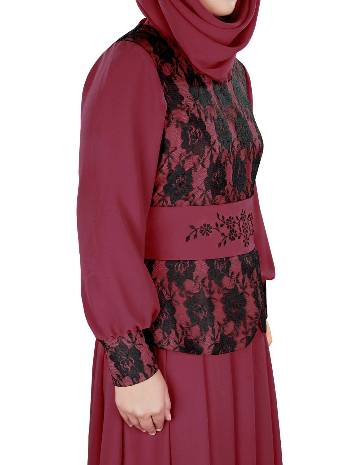 Abda Abaya - Elegant Muslim Women's Prayer Dress - Perfect for Prayer, Mosque, and Special Occasions