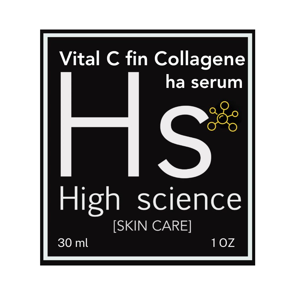 CC Serum with Collagen & Vitamin C - Hyaluronic Acid Face Serum for Anti-Aging & Skin Brightening - Perfect for Daily Skincare Routine & Nighttime Hydration