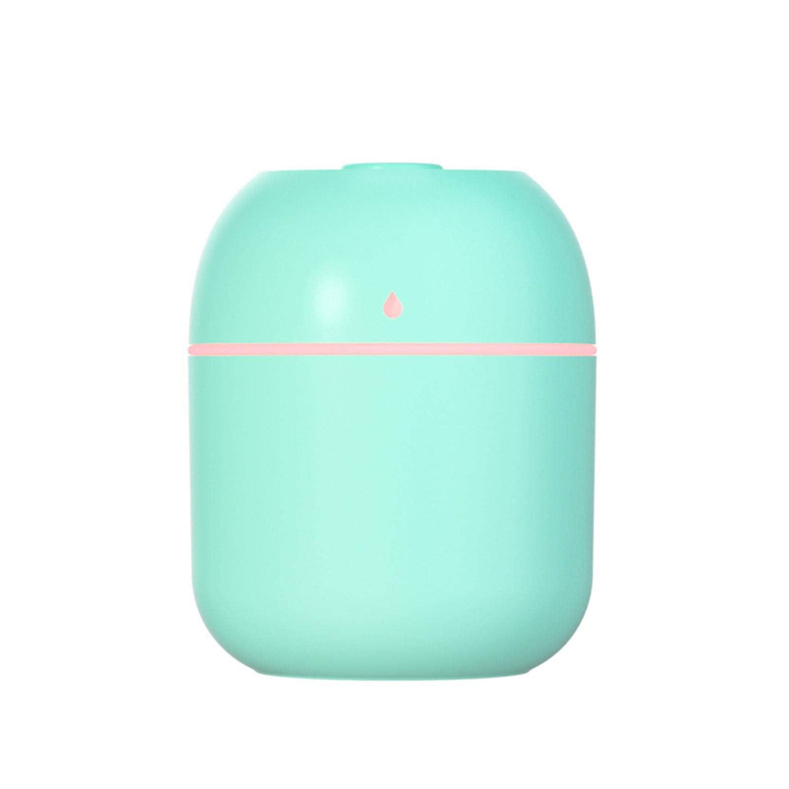 Mini Portable Ultrasonic Air Humidifier with Essential Oil Diffuser - 220ml USB Aromatherapy Mist Maker for Home, Office, Bedroom & Nursery | Quiet & Energy Efficient
