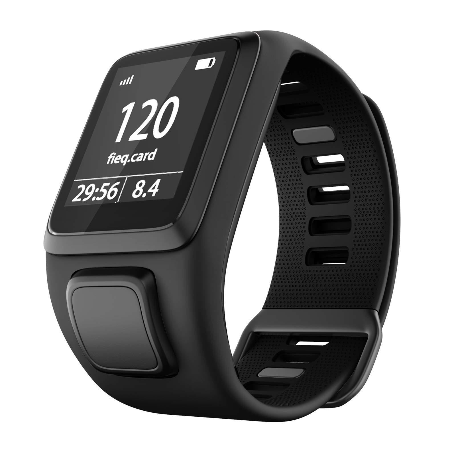 LICHIFIT Smart Watch Band Replacement - Silicone Wrist Strap Compatible with TomTom Runner 3, Runner 2, Spark 3 Cardio + Music - Durable & Comfortable Fitness Tracker Band for Running, Workouts & Daily Use