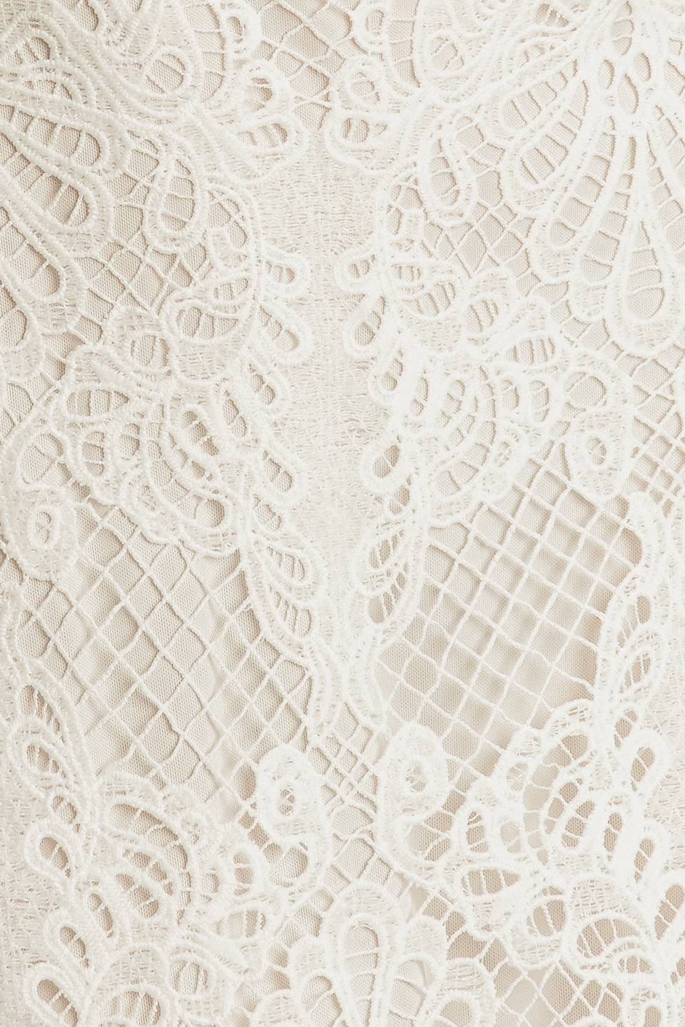 Elegant Woven Lace Midi Dress for Women - Boho Chic Dreamcatcher Design - Perfect for Summer Weddings & Beach Vacations