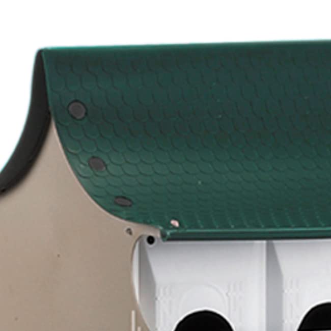 4 Pack S&K Purple Martin Bird Houses - White & Green PBH-12 for Outdoor Garden, Backyard Birdwatching & Wildlife Habitat