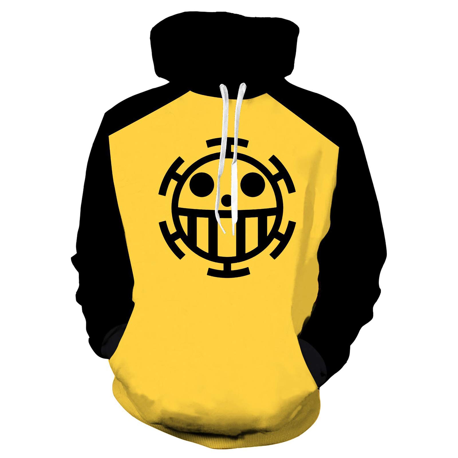 Men's Long Sleeve Hooded Sweatshirt - Comfortable Pullover Hoodie for Halloween & Casual Wear | Unisex Design for Everyday Outfits & Costume Parties