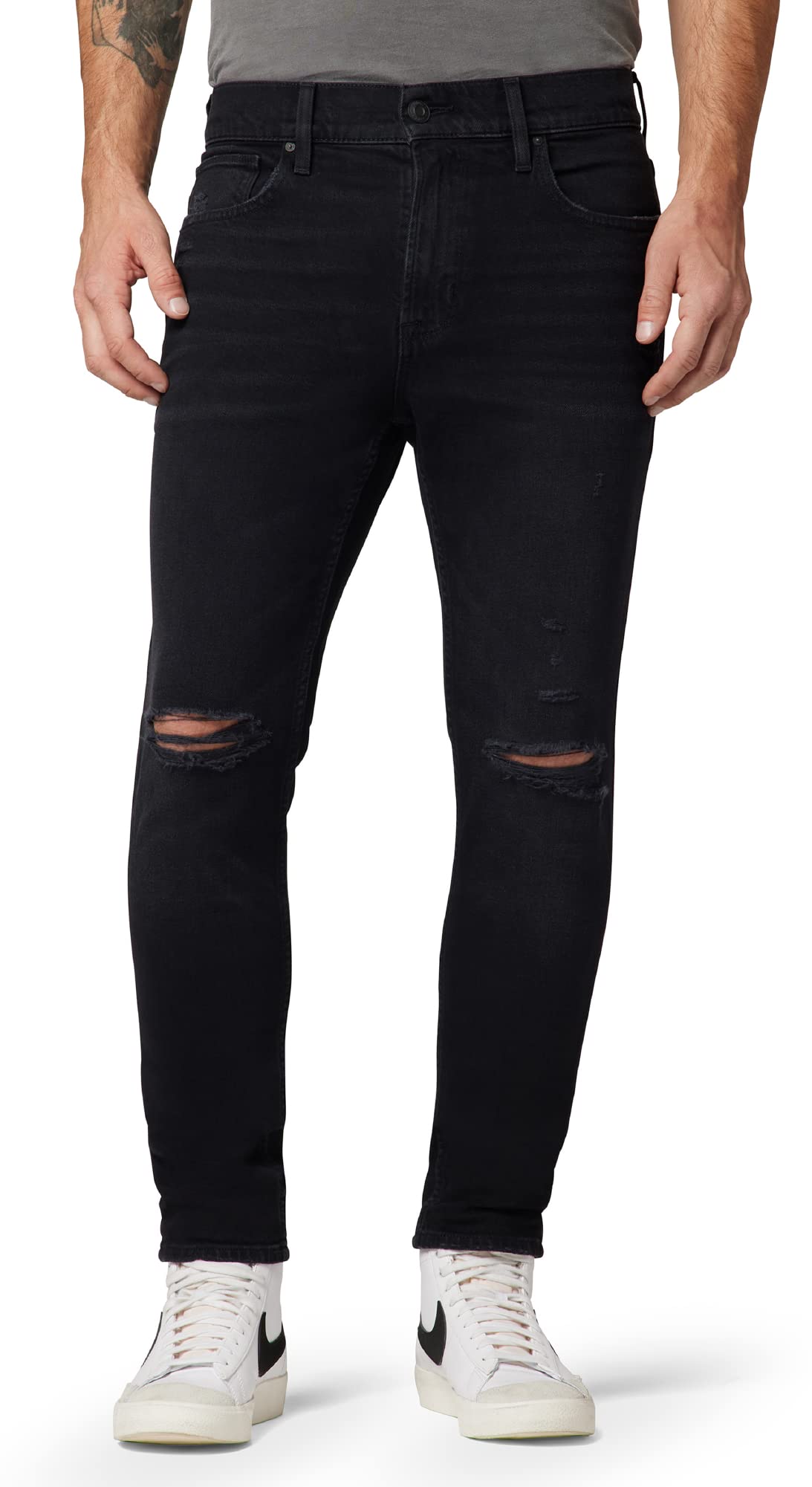 HUDSON Men's Zack Super Skinny Jean Stretch Denim Pants - Slim Fit Stretchable Jeans for Men | Perfect for Casual Wear, Night Out & Everyday Comfort