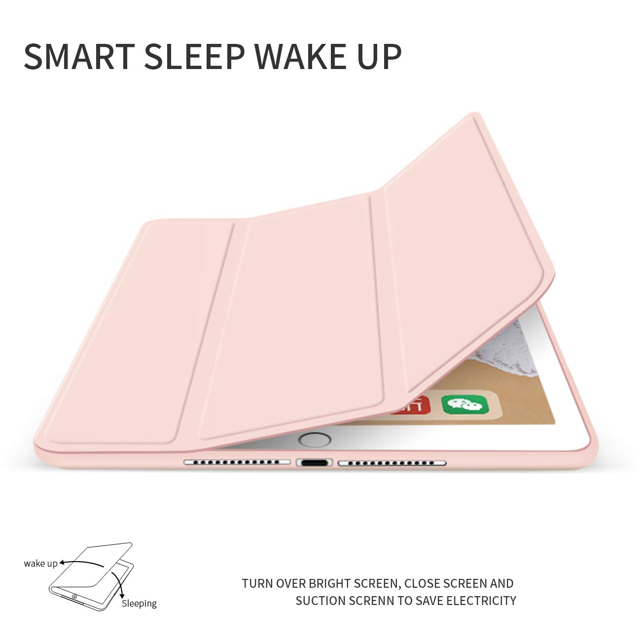 Premium Lightweight Trifold Smart Case for iPad Air 3 10.5