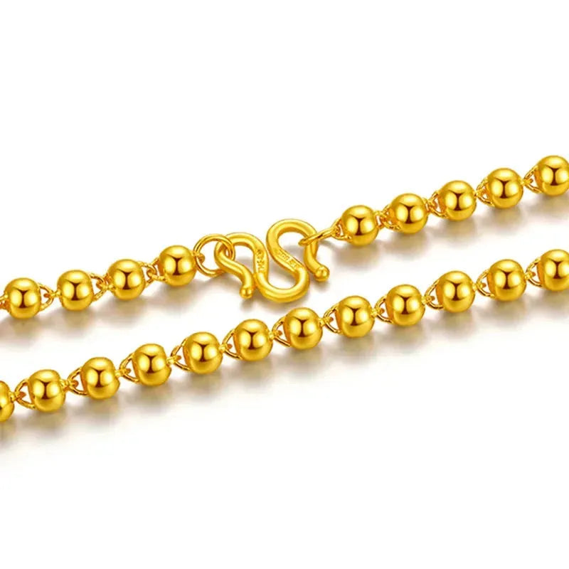 24K Pure Gold Bracelet 999 Solid Gold Bangle - Elegant Fashion Jewelry for Women, Trendy Classic Party Wear, Wedding Gift, Anniversary Present, Luxury Fine Jewelry Collection