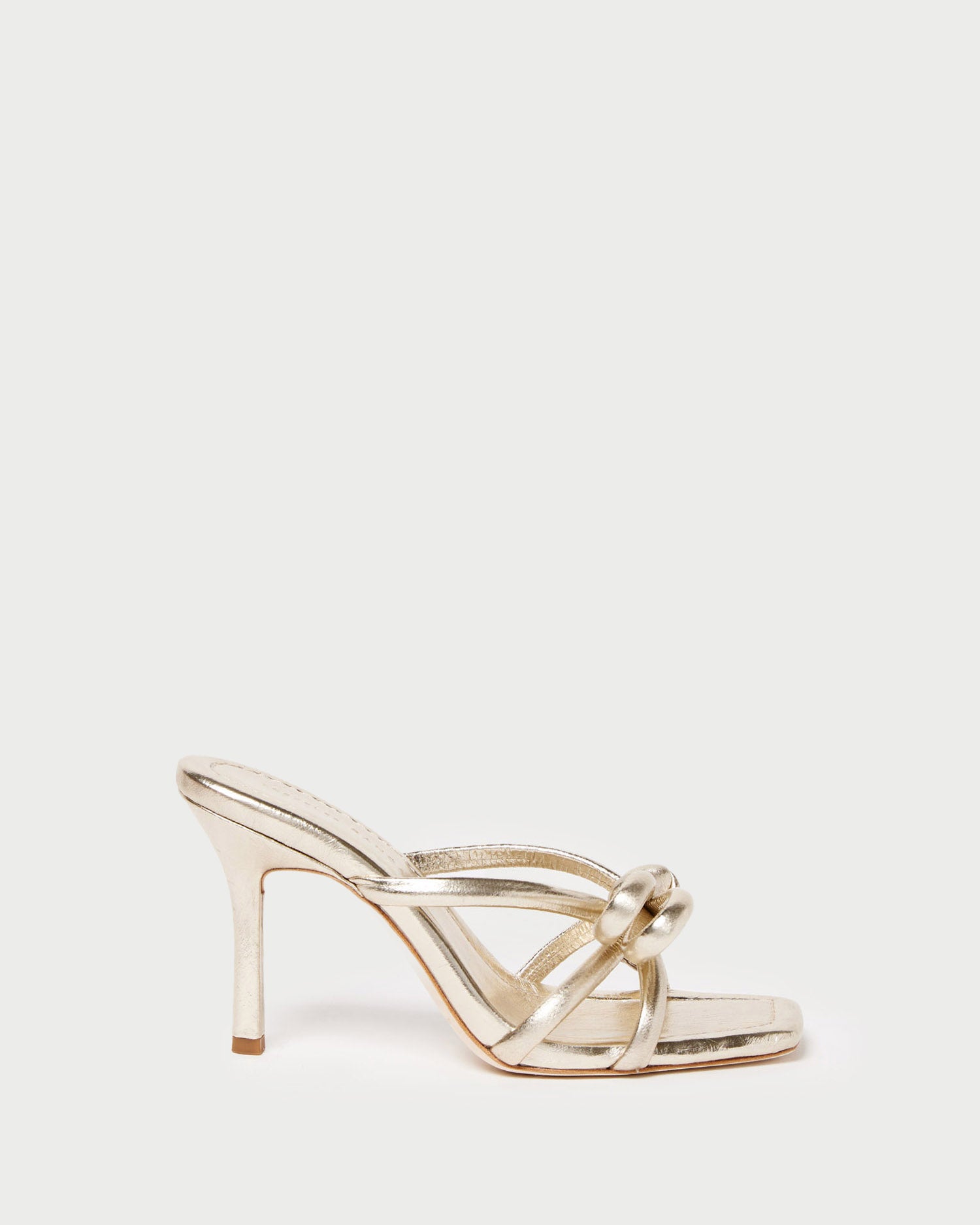 Margi Champagne Bow Heel - Elegant Women's Dress Sandals for Weddings, Parties & Special Occasions