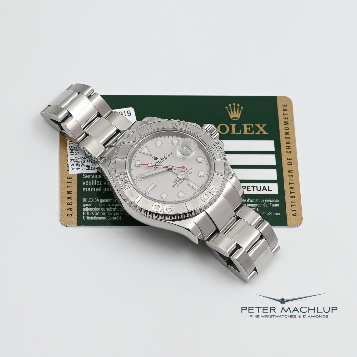 Rolex Yachtmaster 40mm Stainless Steel Watch 2010 Model - Luxury Men's Diving Timepiece for Sailing, Yachting & Special Occasions
