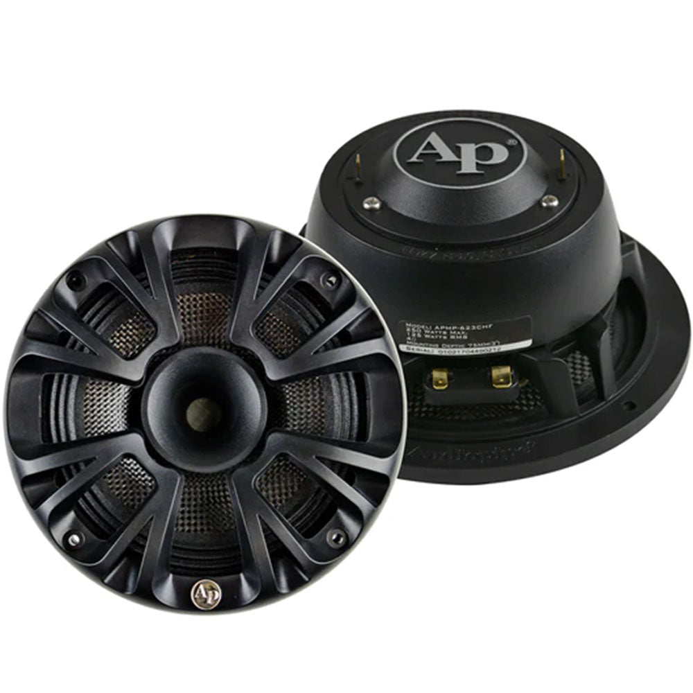 Audiopipe APMP623CHF 250W 4 Ohm Midrange Speaker with Compression Driver - Perfect for Car Audio, PA Systems & Home Theater Sound Upgrade