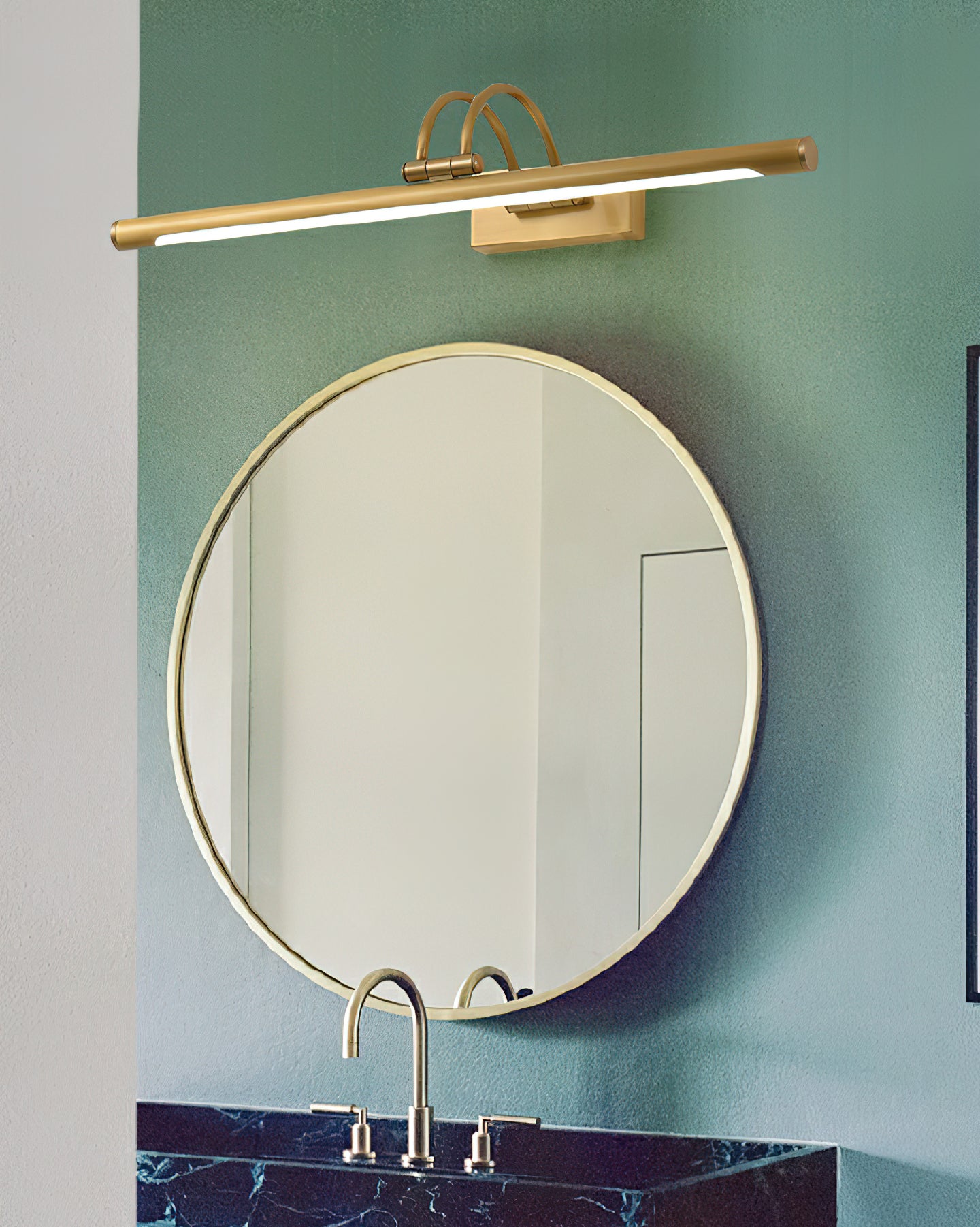 Modern Linear Vanity Wall Light - Sleek LED Bathroom Mirror Lighting for Makeup & Shaving - Perfect for Bedroom, Bathroom, and Dressing Room Vanity Areas